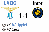 Lazio-Inter 1-1